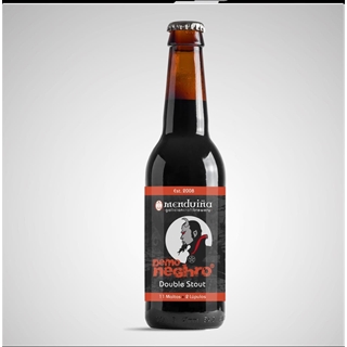 Cerveza Gallega Artesana Menduiña " Demo Neghro" Double Stout - Imagen 1