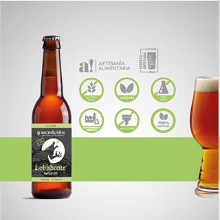 Cerveza Gallega Artesana Menduiña " Lobisome" IPA - Imagen 2